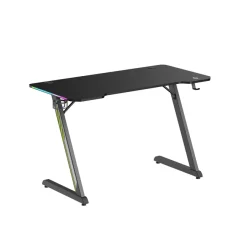 WJ Coolman RGB Gaming Desk Z-Shape (120×60 cm) | GMT-Z-902-RGB
